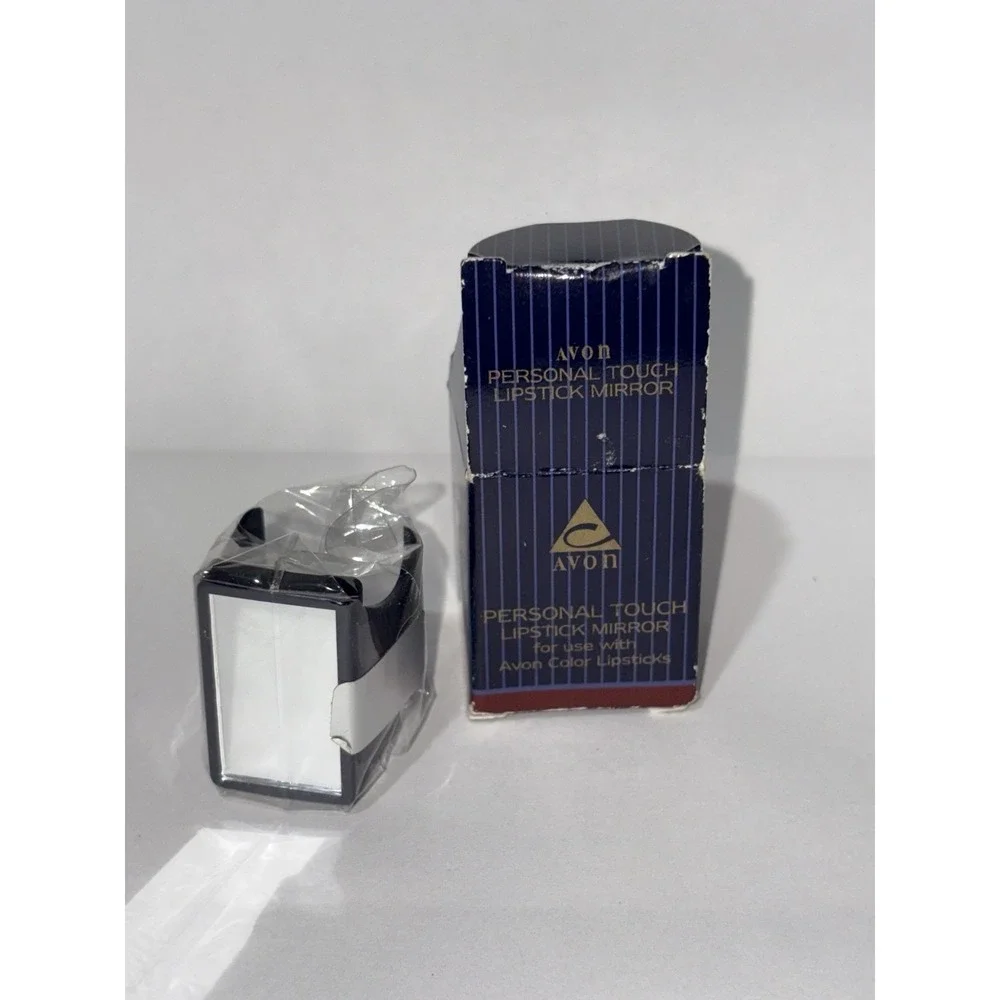Avon Personal Touch Lipstick Mirror 1995 Vintage Rare Deadstock Tools Clip On‎
